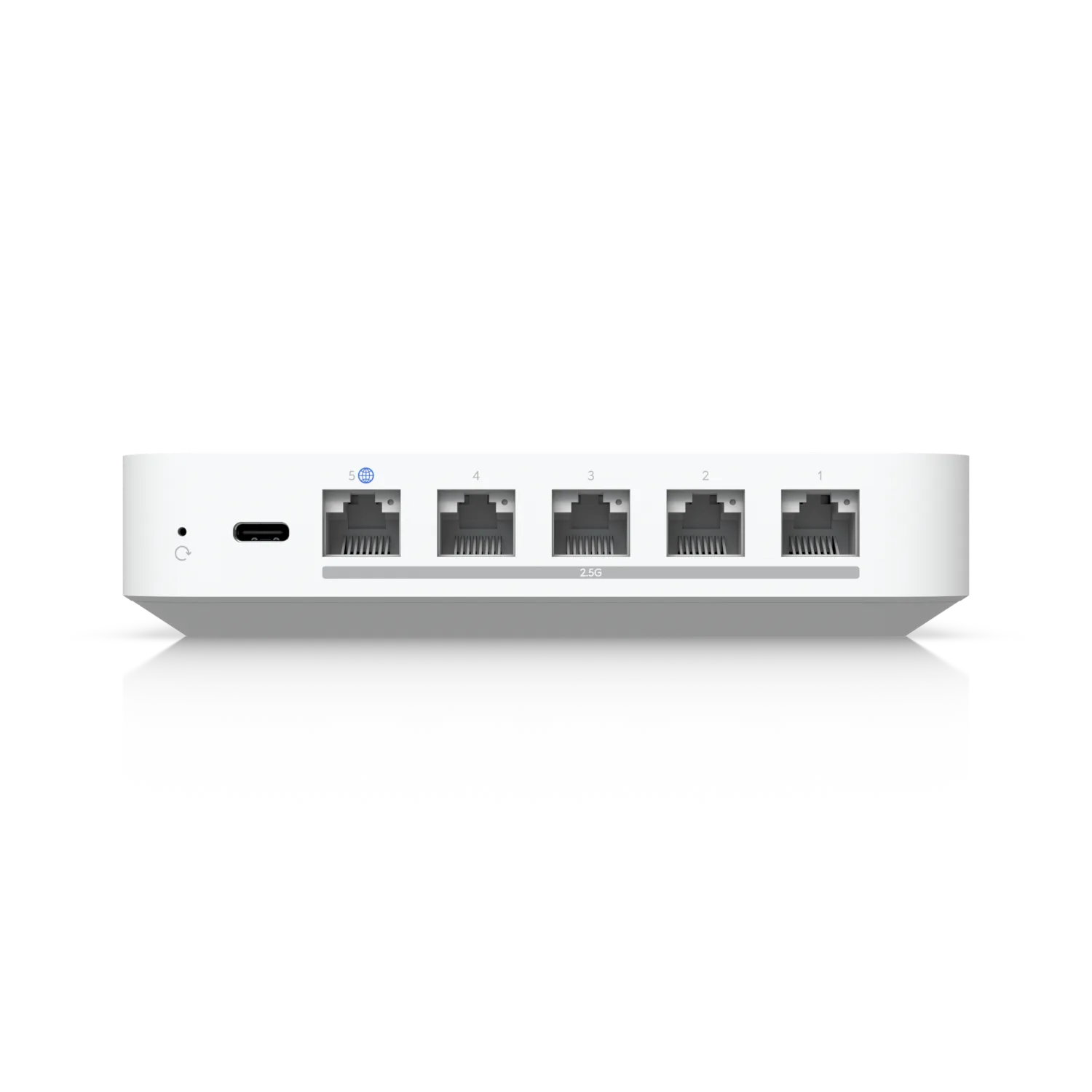 Ubiquiti UniFi Cloud Gateway Max • UniFi OS Console • 1x 1/2,5 GbE RJ45-Port WAN • 4x GbE RJ45-Ports LAN • 1 Gbps routing IDS/IPS • UCG-MAX – Bild 5