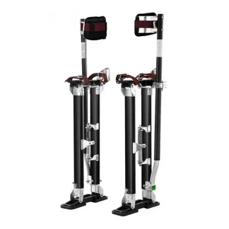 VEVOR Aluminiumstelzen Deckenbau 61–101,6cm Höhenverstellbar Arbeitsstelzen Trockenbau 103kg Belastbarkeit Malerstelzen 27-29cm Fußgröße Schwarz Malerarbeit Heimdekoration Baumschnitt Elektroarbeit VEVOR Aluminiumstelzen Deckenbau 61–101,6cm Höhenverstellbar Arbeitsstelzen Trockenbau 103kg Belastbarkeit Malerstelzen 27-29cm Fußgröße Schwarz Malerarbeit Heimdekoration Baumschnitt Elektroarbeit