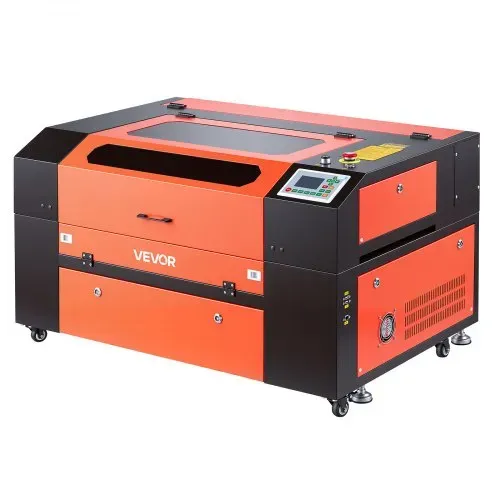VEVOR CO2-Lasergravierer 60 W, 600x400 mm Arbeitsbereich, CO2-Laser-Gravier- & Schneidemaschine mit 4-Wege-Luftunterstützung, kompatibel mit LightBurn, CorelDRAW & RDWorks, für Holz, Acryl & Glas – Bild 8