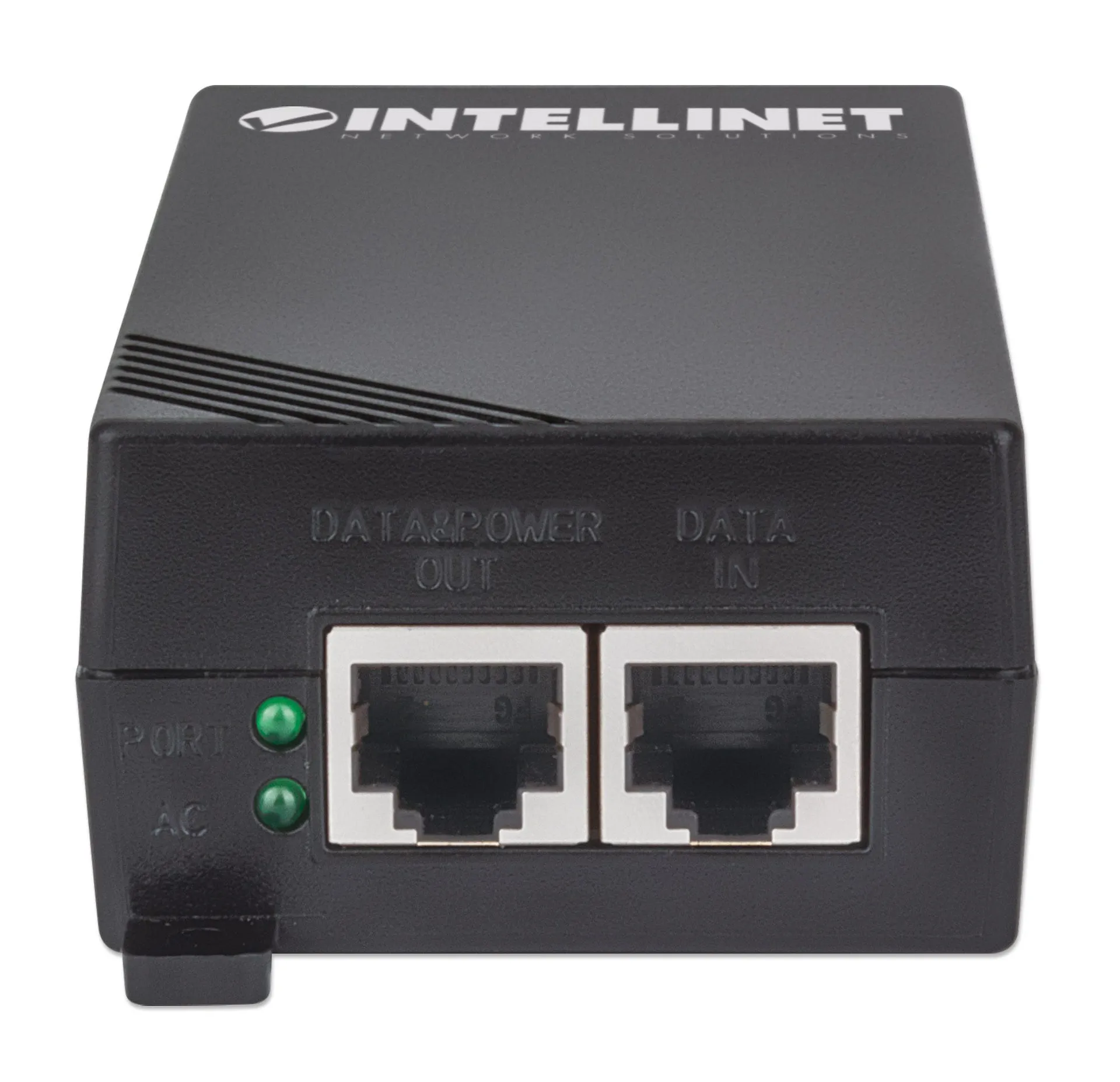Intellinet Gigabit High-Power PoE+ Injektor, 1 x 30 Watt-Port, IEEE 802.3at/af Power over Ethernet (PoE+/PoE), Kunststoffgehäuse – Bild 5
