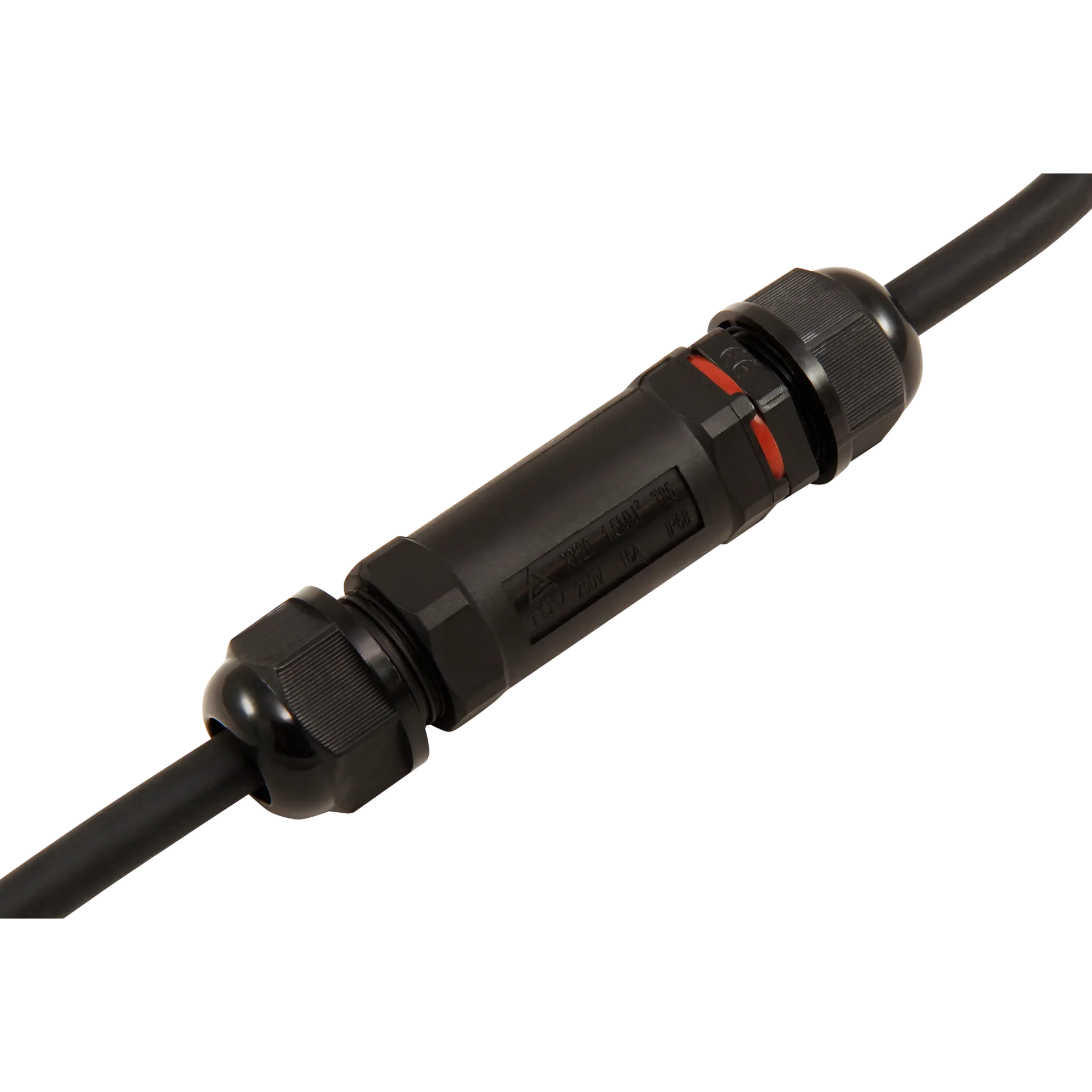 Kabelverbinder McPower, LxØ 107x27mm, IP68 - wasserdicht, 230V, 3-polig – Bild 3