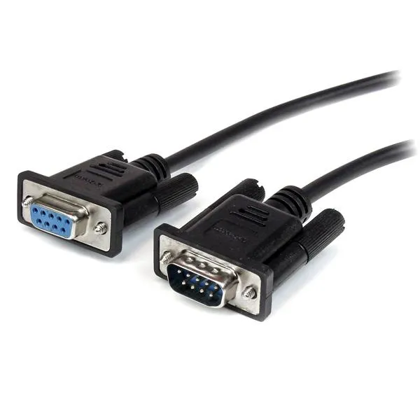 StarTech.com 1m DB9 Seriell RS232 Verlängerungskabel – DB9 RS 232 Kabel Verlängerung – St/Bu StarTech.com 1m DB9 Seriell RS232 Verlängerungskabel – DB9 RS 232 Kabel Verlängerung – St/Bu