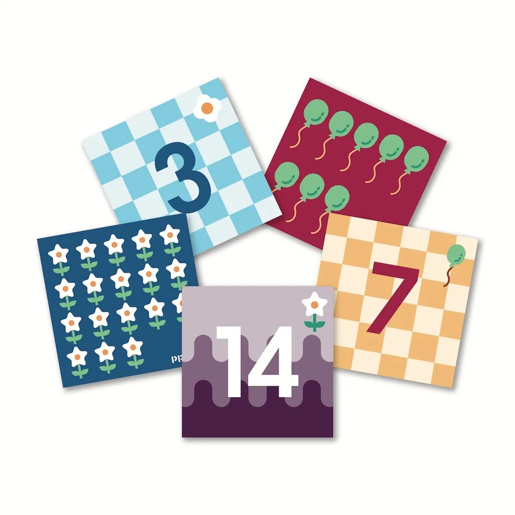 Cubetto MINT Coding Ziffern Karten 123 für Transparente Matte ab 3 Jahren (Geeignet für Montessori) – Bild 3