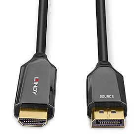 Lindy 40932 Videokabel-Adapter 3 m DisplayPort HDMI Schwarz – Bild 4