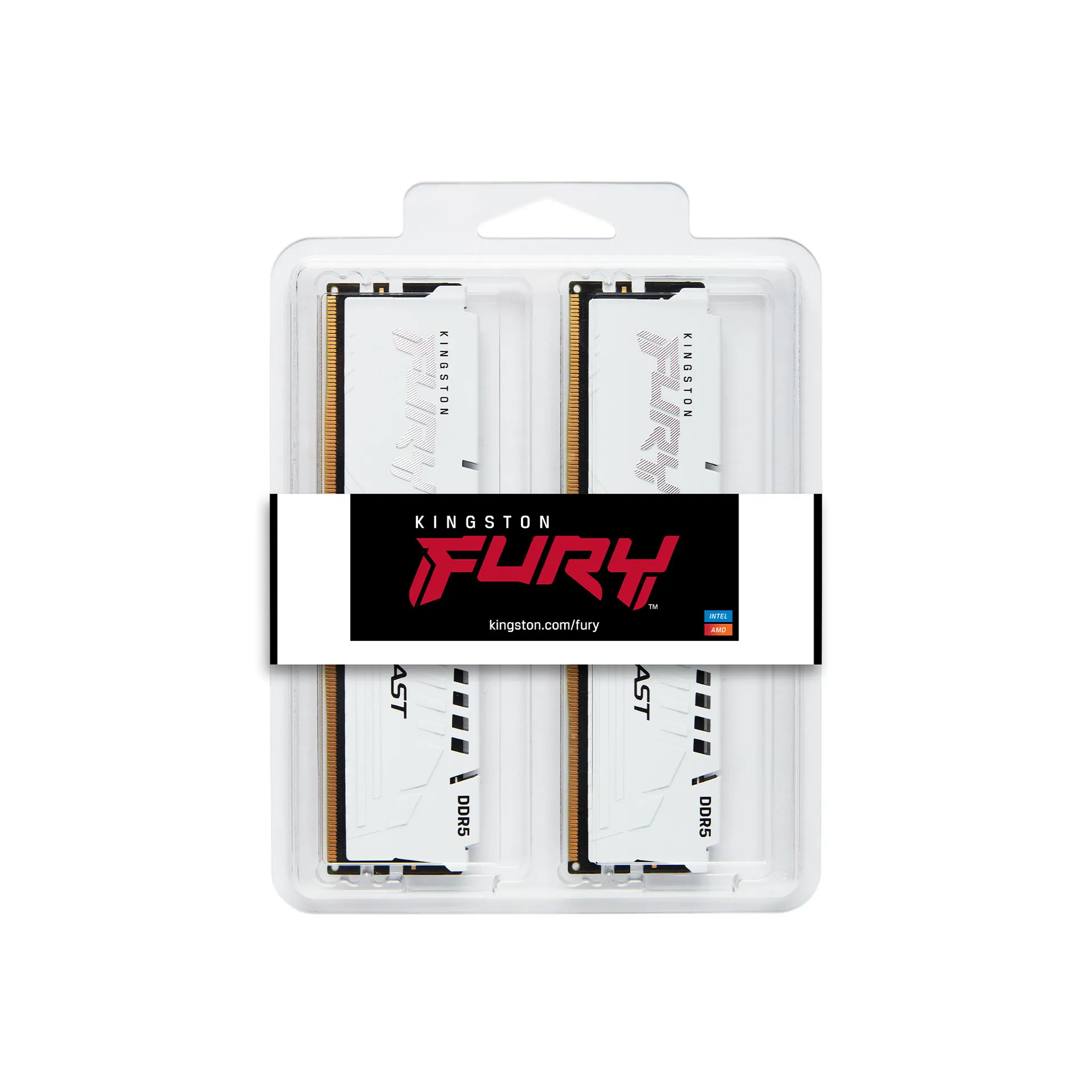 Kingston Technology FURY Beast 32 GB 6000 MT/s DDR5 CL30 DIMM (Kit of 2) White EXPO – Bild 5
