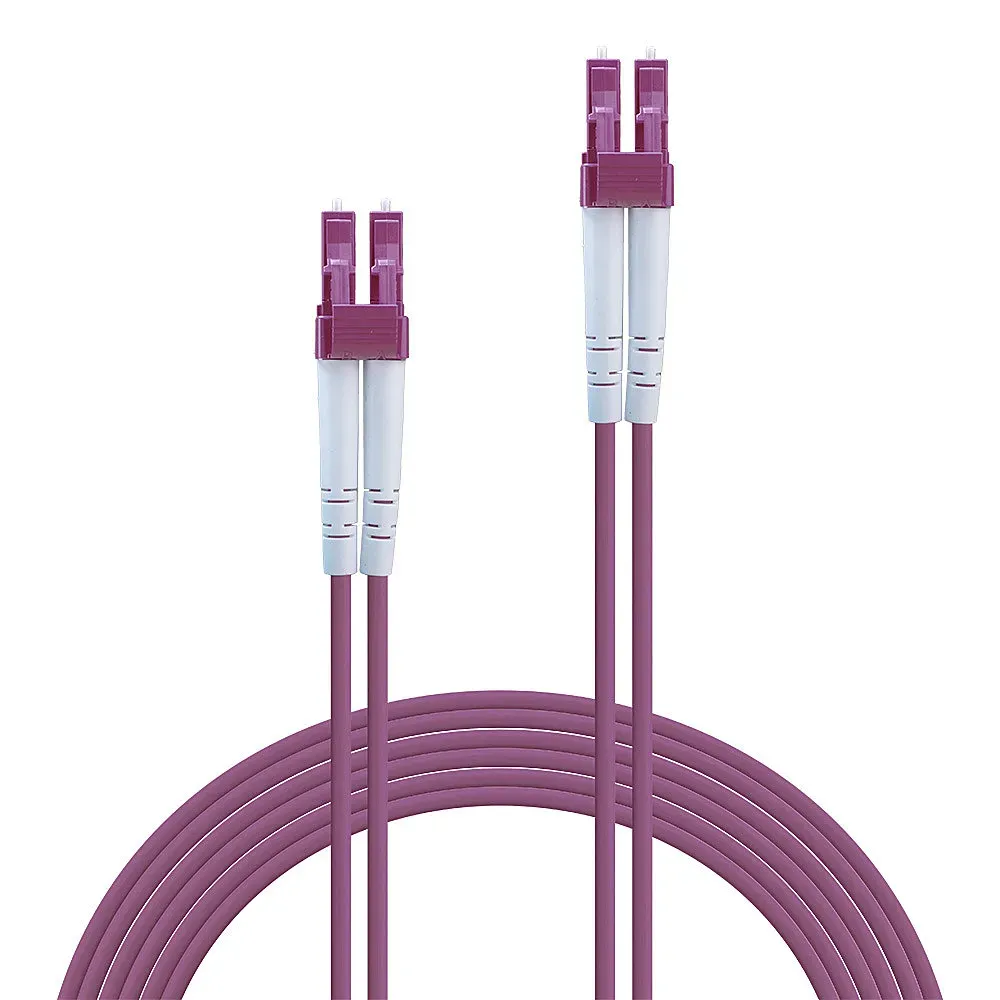 Lindy 46342 InfiniBand/Glasfaserkabel 3 m LC Pink – Bild 2