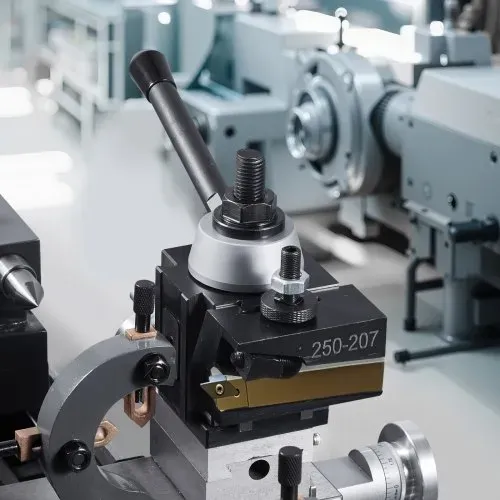 VEVOR Schnellwechsel-Werkzeughalter-Set, 8-teilig, Stahlhalter, passend für Mini-Drehmaschinen und Metalldrehmaschinen mit 152,4 bis 305 mm Umlaufdurchmesser, ideale Verbesserung für Ihre Werkstatt – Bild 7