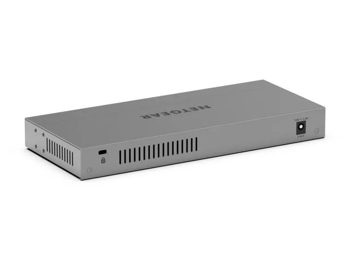NETGEAR GS108X Unmanaged L2 Gigabit Ethernet (10/100/1000) Grau – Bild 4