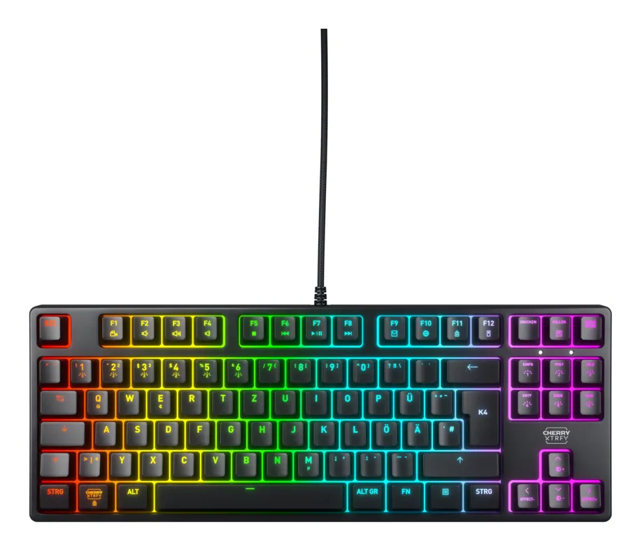 CHERRY K4V2 TKL Tastatur Gaming USB QWERTZ Deutsch Schwarz CHERRY K4V2 TKL Tastatur Gaming USB QWERTZ Deutsch Schwarz