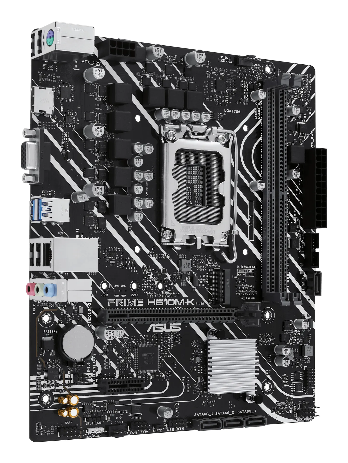ASUS Prime H610M-K Intel H610 LGA 1700 micro ATX – Bild 3