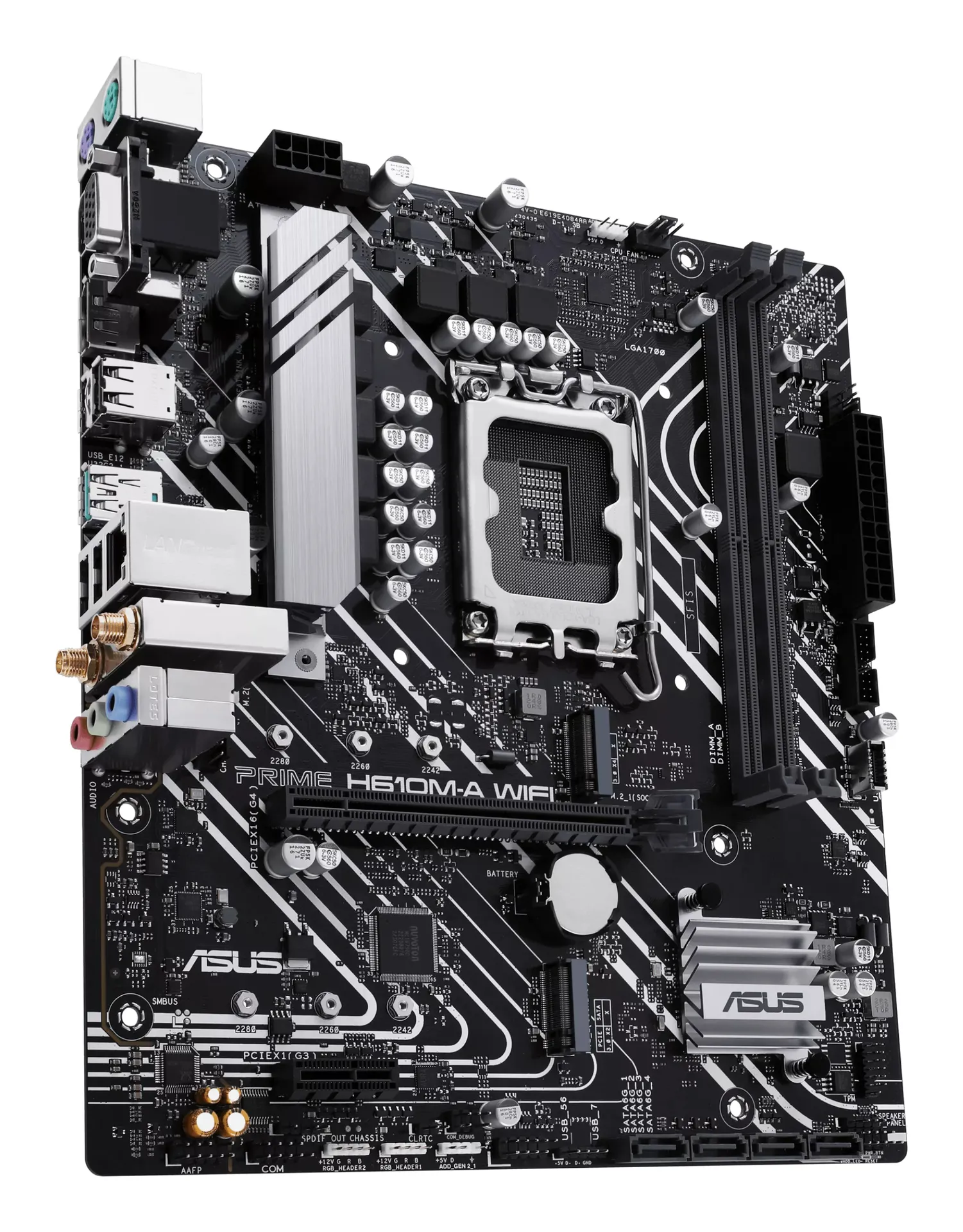 ASUS PRIME H610M-A WIFI Intel H610 LGA 1700 micro ATX – Bild 3