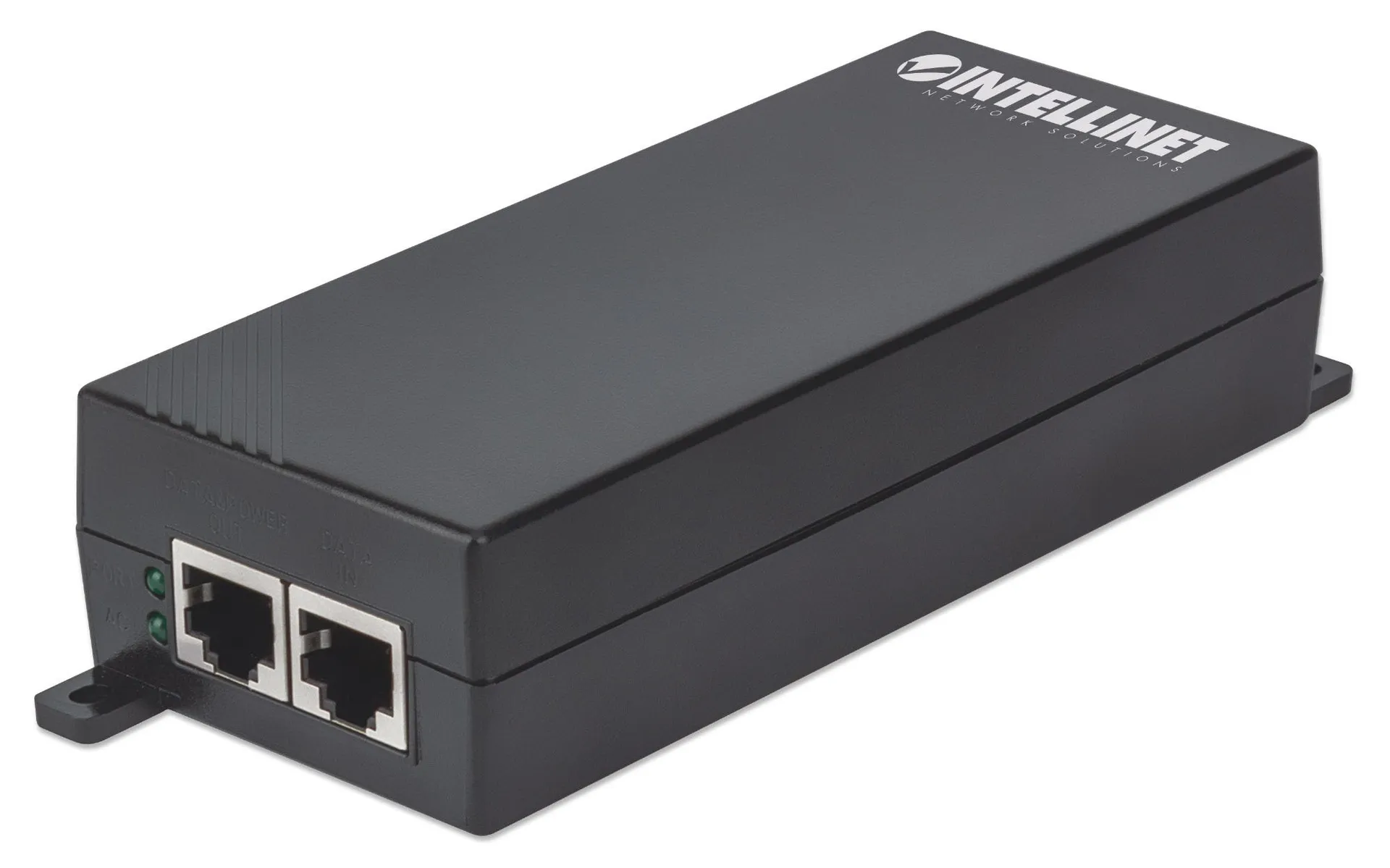 Intellinet Gigabit High-Power PoE+ Injektor, 1 x 30 Watt-Port, IEEE 802.3at/af Power over Ethernet (PoE+/PoE), Kunststoffgehäuse Intellinet Gigabit High-Power PoE+ Injektor, 1 x 30 Watt-Port, IEEE 802.3at/af Power over Ethernet (PoE+/PoE), Kunststoffgehäuse