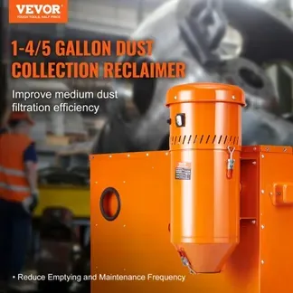 VEVOR Staubsammelsystem 1450 W 6,8 L Staubsammel-Medienrückgewinnung VEVOR Staubsammelsystem 1450 W 6,8 L Staubsammel-Medienrückgewinnung