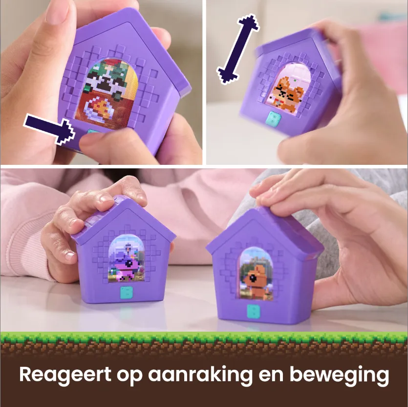 Bitzee - Doghouse, 15 digitale Welpen zum Anfassen, Interaktives Spielzeug mit 15 Hunden, die auf Berührung und Bewegung reagieren – Bild 2