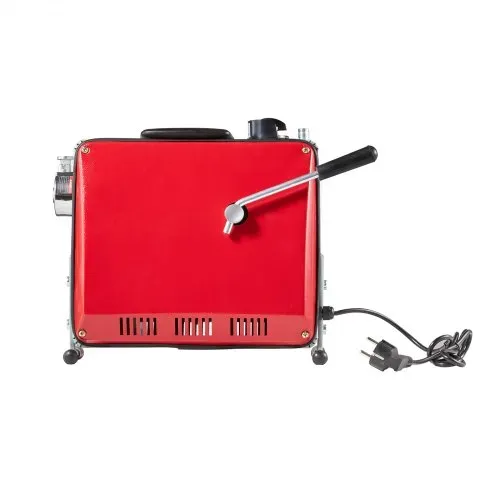 VEVOR Elektrische Rohrreinigungsmaschine, 390 W, 1400 U/min, Abflussreiniger, 12 m x 16 mm & 8 m x 9,5 mm Federkabel, 4,5 m x 16 mm flexible Feder, 6 Schneider, für Rohre mit 50–110 mm Durchmesser – Bild 9