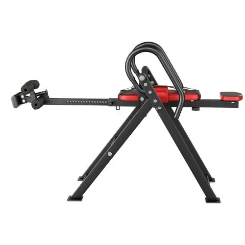 VEVOR Inversionsbank bis 126 kg, Schwerlast-Inversionstisch mit Doppelrollenverriegelung, Rückentrainer zur Entlastung von Wirbelsäule und Nacken, Schwerkrafttrainer mit Verstellbarem Haltegurt – Bild 10
