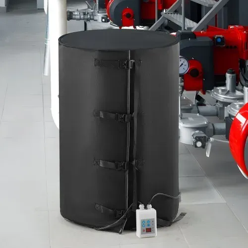 VEVOR 208L Fassheizung 1300W -17,78-62,78°C Einstellbar unabhängiges Thermostat – Bild 7
