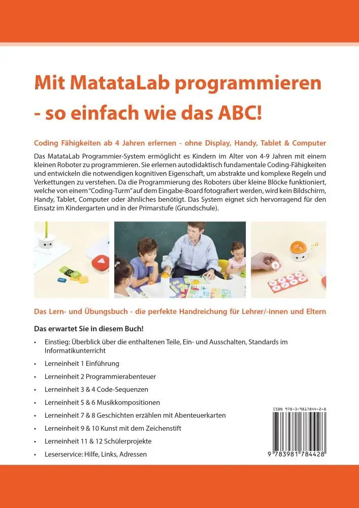 MatataLab Curriculum Buch "Spielend programmieren lernen mit MatataLab" Handreichung für Lehrkräfte und Eltern – Bild 2