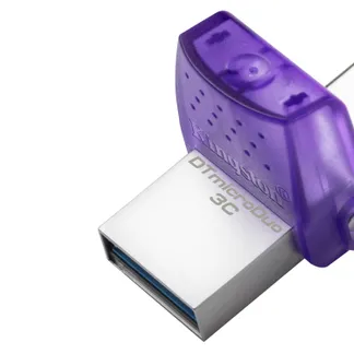 Kingston Technology DataTraveler 128GB microDuo 3C 200MB/s dual USB-A + USB-C Kingston Technology DataTraveler 128GB microDuo 3C 200MB/s dual USB-A + USB-C
