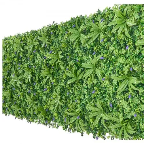 VEVOR Künstliche Hecke, 3x1 m Pflanzenwand, PE-Sichtschutz, Sichtschutzzaun, Windschutz, Heckenzaun, Kunstpflanzen Balkonverkleidung für Hochzeiten, Innenräume, Außengärten, Hinterhöfe (1 Stk.) – Bild 10