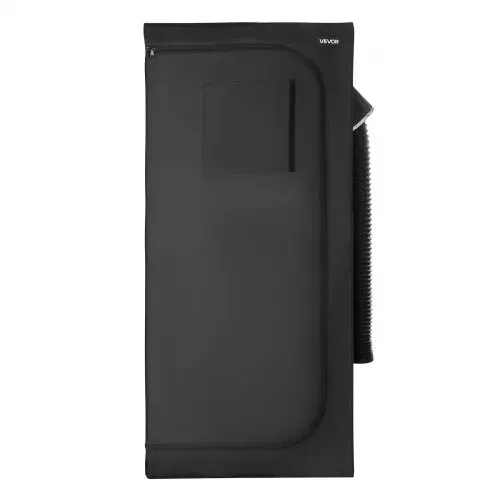 VEVOR Growzelt, 80x80x180 cm, Indoor-Pflanzenzelt mit Vollspektrum-LED-Zuchtlicht & Belüftungssystem, Growbox 600D hochreflektierendes Mylar, Zuchtzelte, Gewächshaus für Blumen & Gemüse – Bild 9