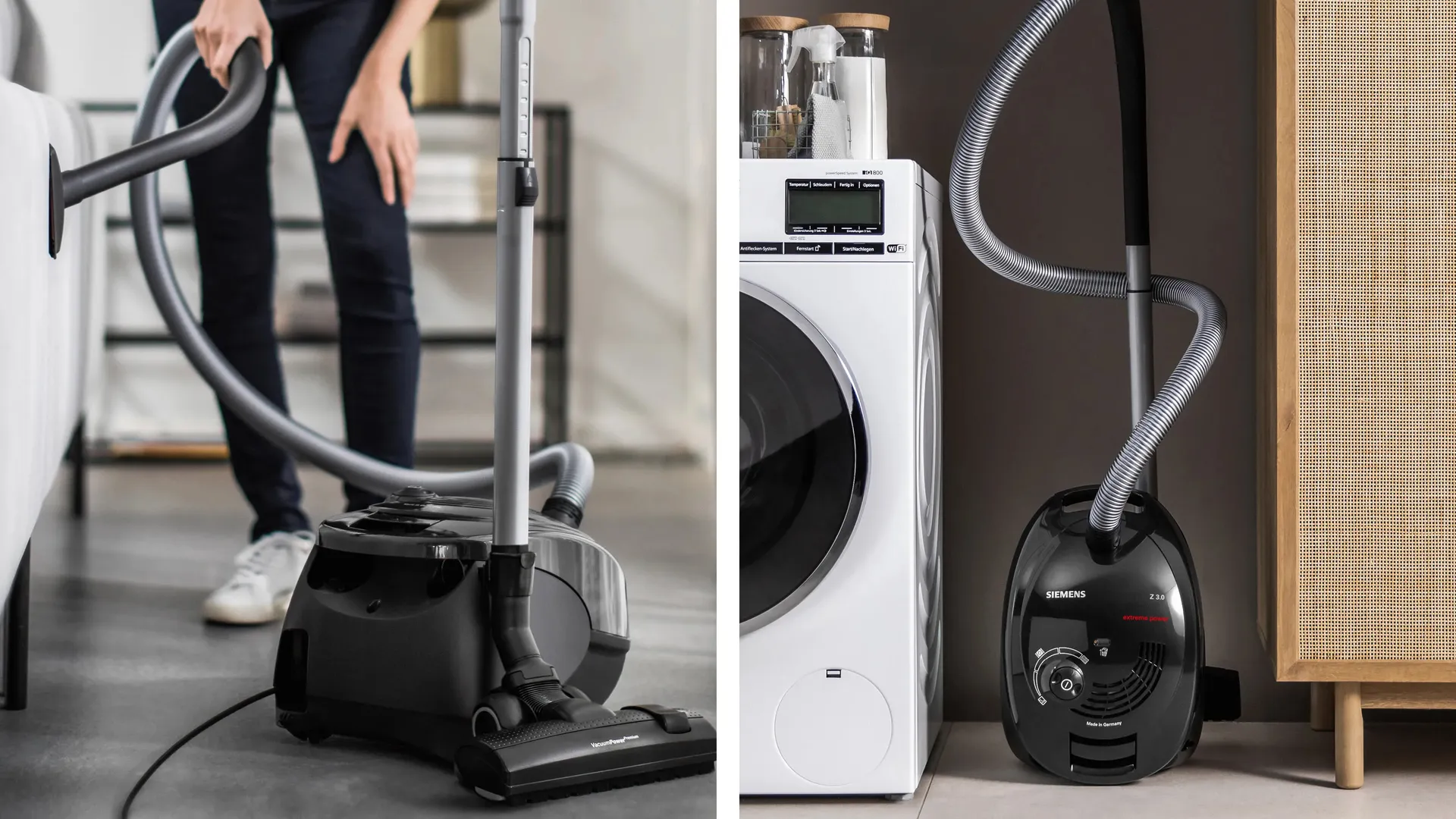 Siemens VSZ3XTRM11 Staubsauger 4 l Zylinder-Vakuum Trocken 850 W Staubbeutel – Bild 2