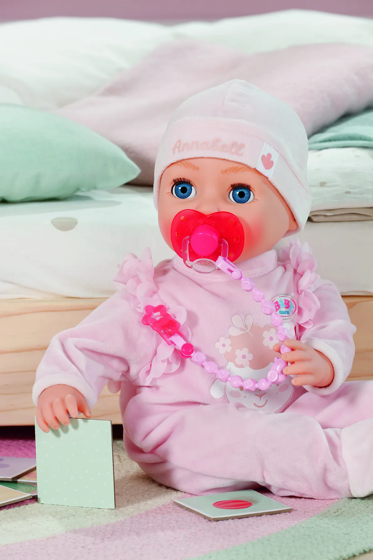 BABY born Dummy with Clip 2 assorted Puppenschnuller & -Schnullerhalterung – Bild 3