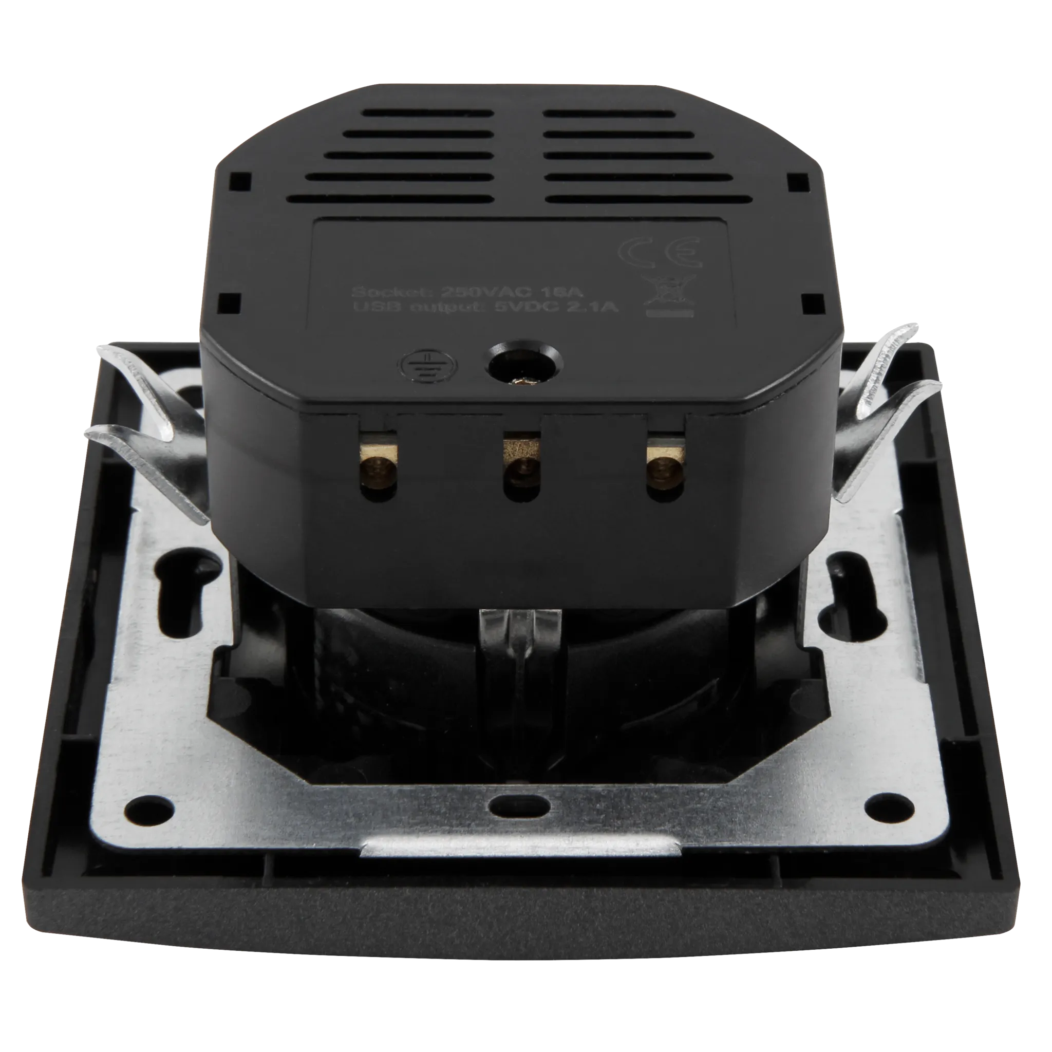 Schutzkontakt-Steckdose mit 2x USB McPower ''Flair'' 250V~/16A, 5V/2,1A, 12er-Pack – Bild 4