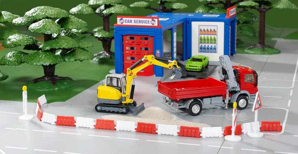 Siku 3559 maßstabsgetreue modell Bagger Vormontiert 1:50 – Bild 7