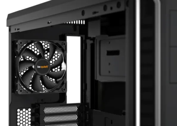 be quiet! Pure Base 600 Midi Tower Schwarz, Silber – Bild 2
