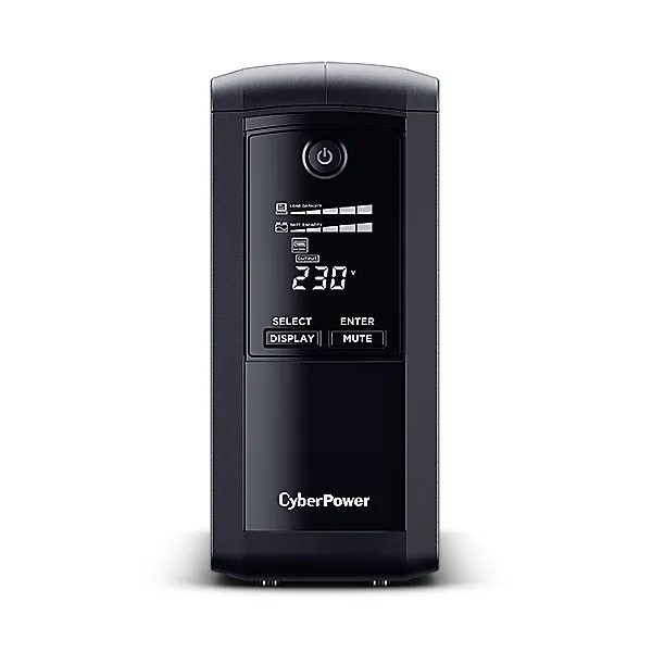 CyberPower USV, Value Pro-Serie, 700VA/390W, Line-Interactive, USB/RS232, LCD, IEC C14 Kaltgeräte – Bild 2