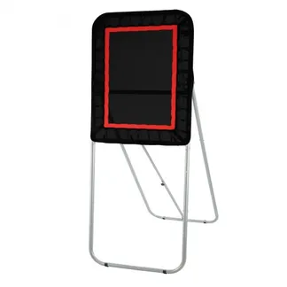 VEVOR zusammenklappbarer Lacrosse-Rebounder für den Hinterhof, 90 x 120 cm großes Volleyball-Rücksprungnetz, Pitchback-Throwback-Baseball-Softball-Return-Trainingsschirm, verstellbarer Winkel, Schießübungs-Trainingswand, schwarz VEVOR zusammenklappbarer Lacrosse-Rebounder für den Hinterhof, 90 x 120 cm großes Volleyball-Rücksprungnetz, Pitchback-Throwback-Baseball-Softball-Return-Trainingsschirm, verstellbarer Winkel, Schießübungs-Trainingswand, schwarz
