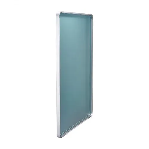 VEVOR Wandspiegel Schminkspiegel Badezimmerspiegel 1220 x 916 x 25 mm silberner Rahmen aus Aluminiumlegierung Spiegel mit Z-förmiger Halterung passend für Badezimmer Schlafzimmer Wohnzimmer – Bild 10