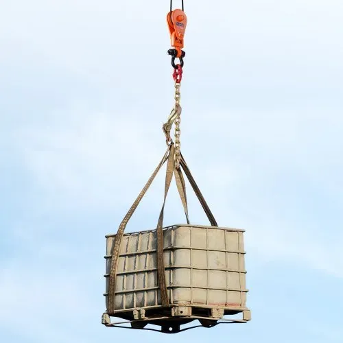 VEVOR 2-Tonnen-Umlenkrolle mit G80-Kette, drehbarem Schäkel, 74 mm Scheibe für 3/8-Zoll-Drahtseil, Forstseilwinde für Abschlepp-& Bergungsanwendungen auf Pritschenwagen, Rollback-Abschleppwagen – Bild 7