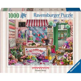 Puzzle Der kleine Blumenladen Puzzle Der kleine Blumenladen