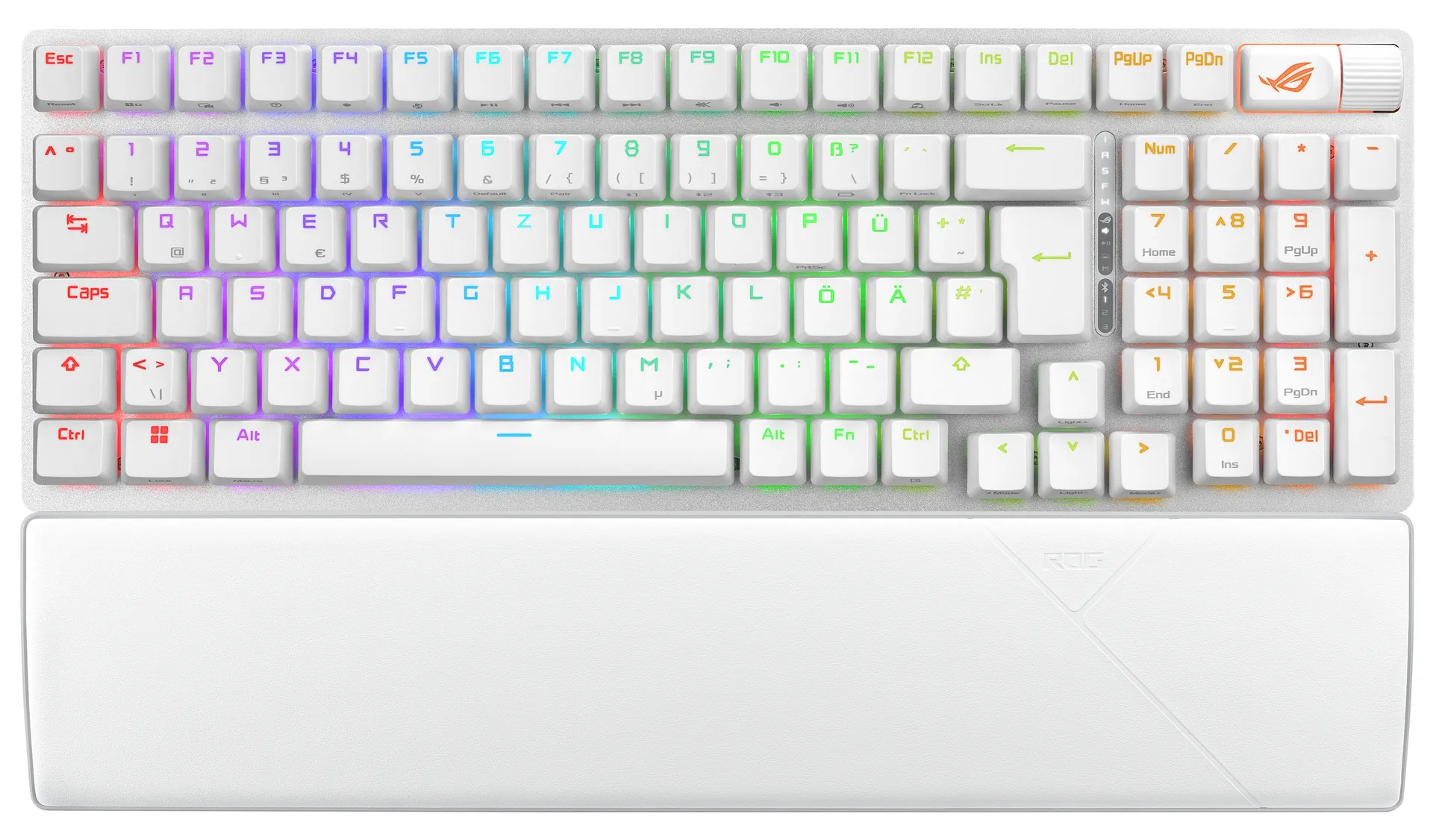 ASUS ROG Strix Scope II 96 Wireless Tastatur Gaming USB + RF Wireless + Bluetooth QWERTZ Deutsch Weiß ASUS ROG Strix Scope II 96 Wireless Tastatur Gaming USB + RF Wireless + Bluetooth QWERTZ Deutsch Weiß