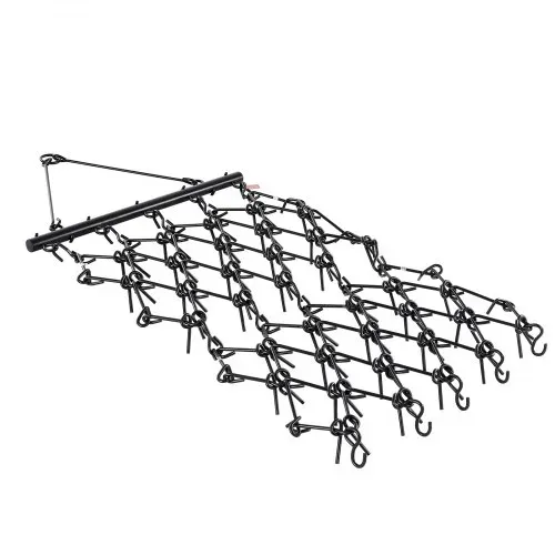 VEVOR Schleppegge, 2250x1140 mm, Kettenegge mit 69 scharfen Zähnen, geeignet für ATV- & UTV-Traktoren, für Bodenvorbereitung, Aussaat, Glättung von Landschaften & Pflege von Kiesauffahrten – Bild 10