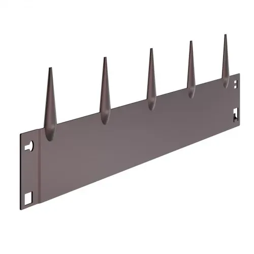VEVOR Rasenkante, 5er Pack, 990x181x1,5 mm, Beeteinfassung, biegbare Beetumrandung, Garteneinfassung, robuste Gartenpalisade, einfach zu installieren, Trennwand für Blumenbeete, Hofwege, Braun – Bild 10