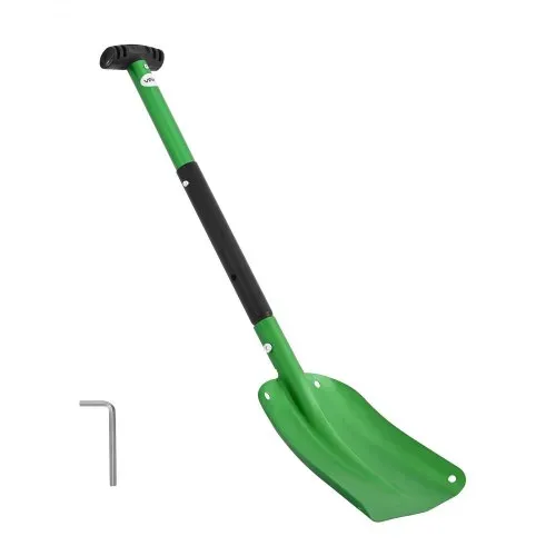 VEVOR Schneeschaufel, 270x215 mm, Schneeschieber aus Aluminiumlegierung mit T-förmigen Griffen, Schneeräumer, Schneeschippe, Schneeschüppe, tragbares Schneeräumwerkzeug für Garten, Auto, Camping – Bild 8
