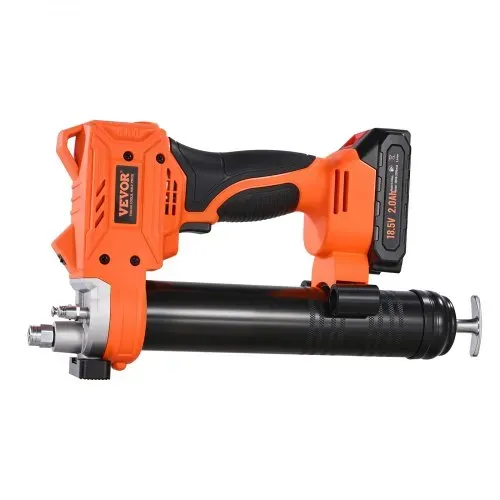 VEVOR Akku-Fettpresse, 55 Mpa, Einhandfettpresse mit 2,0 Ah Akku & LED-Licht, 90 cm Schlauch & Tragetasche, Auslöser, Kompatibel mit 18V Makita-Akkus, Schmieren von Fahrzeugen oder Maschinen – Bild 9