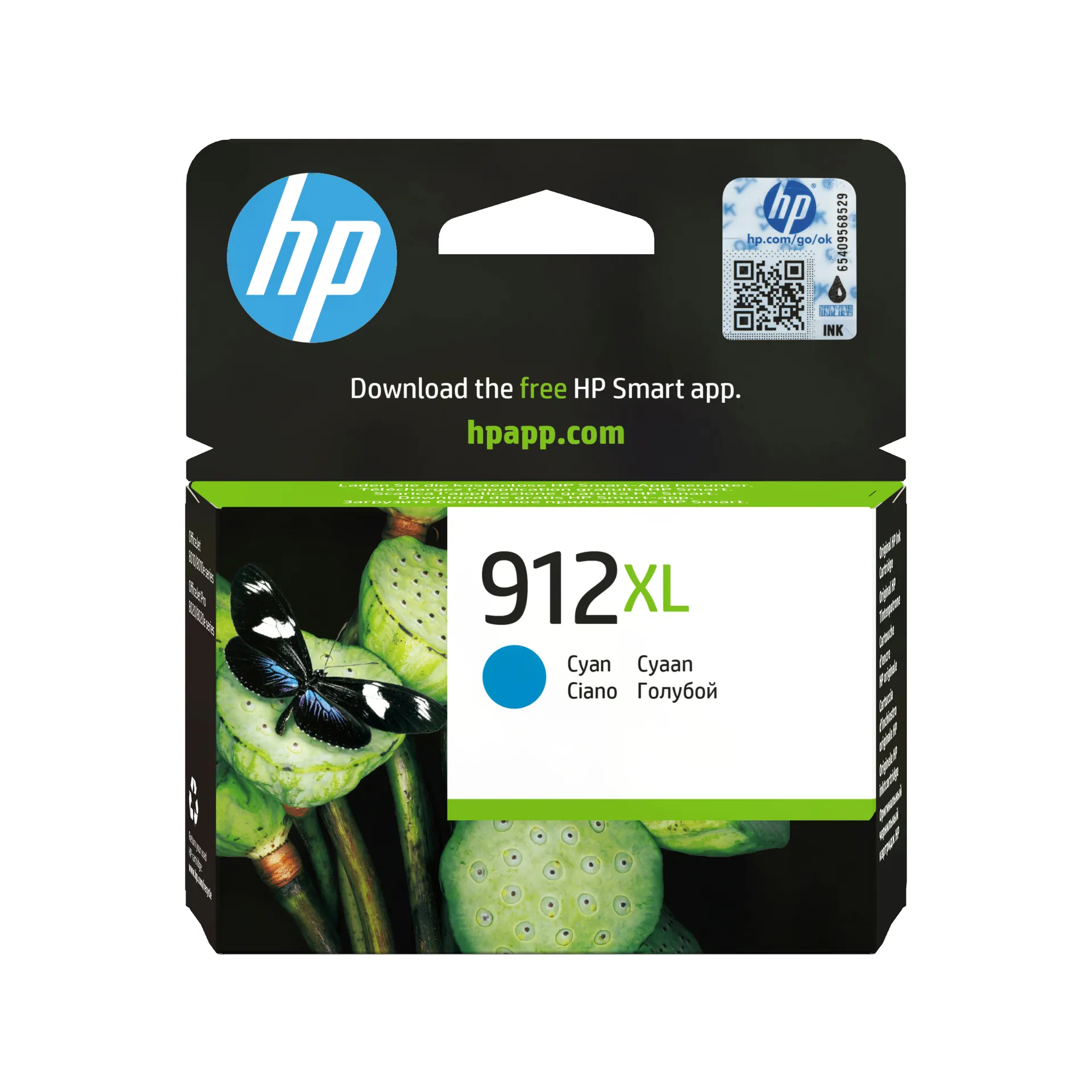 HP 912XL Cyan Original Druckerpatrone mit hoher Reichweite HP 912XL Cyan Original Druckerpatrone mit hoher Reichweite