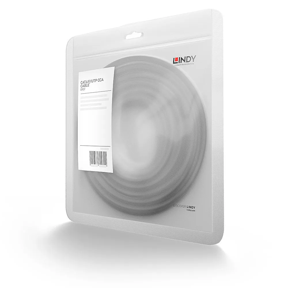Lindy 47246 Netzwerkkabel Grau 5 m Cat6 F/UTP (FTP) – Bild 2