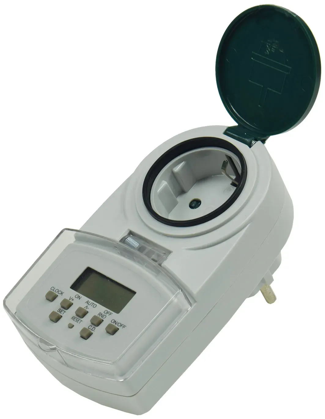 digitale Wochen-Zeitschaltuhr „DAZ-7“ IP44, max. 2000W / 8,7A digitale Wochen-Zeitschaltuhr „DAZ-7“ IP44, max. 2000W / 8,7A