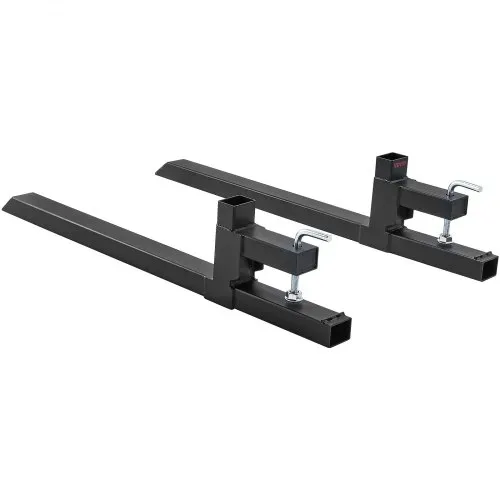 VEVOR 2x Palettengabeln Anklemmbar 1090x70x230mm Gabelträger 907kg Tragfähigkeit Gabelzinken 109cm Gesamtlänge mit 76,2cm-Gabelblatt Gabelstapler Gabelstaplerzinken Frontlader Palettenrahmen – Bild 9