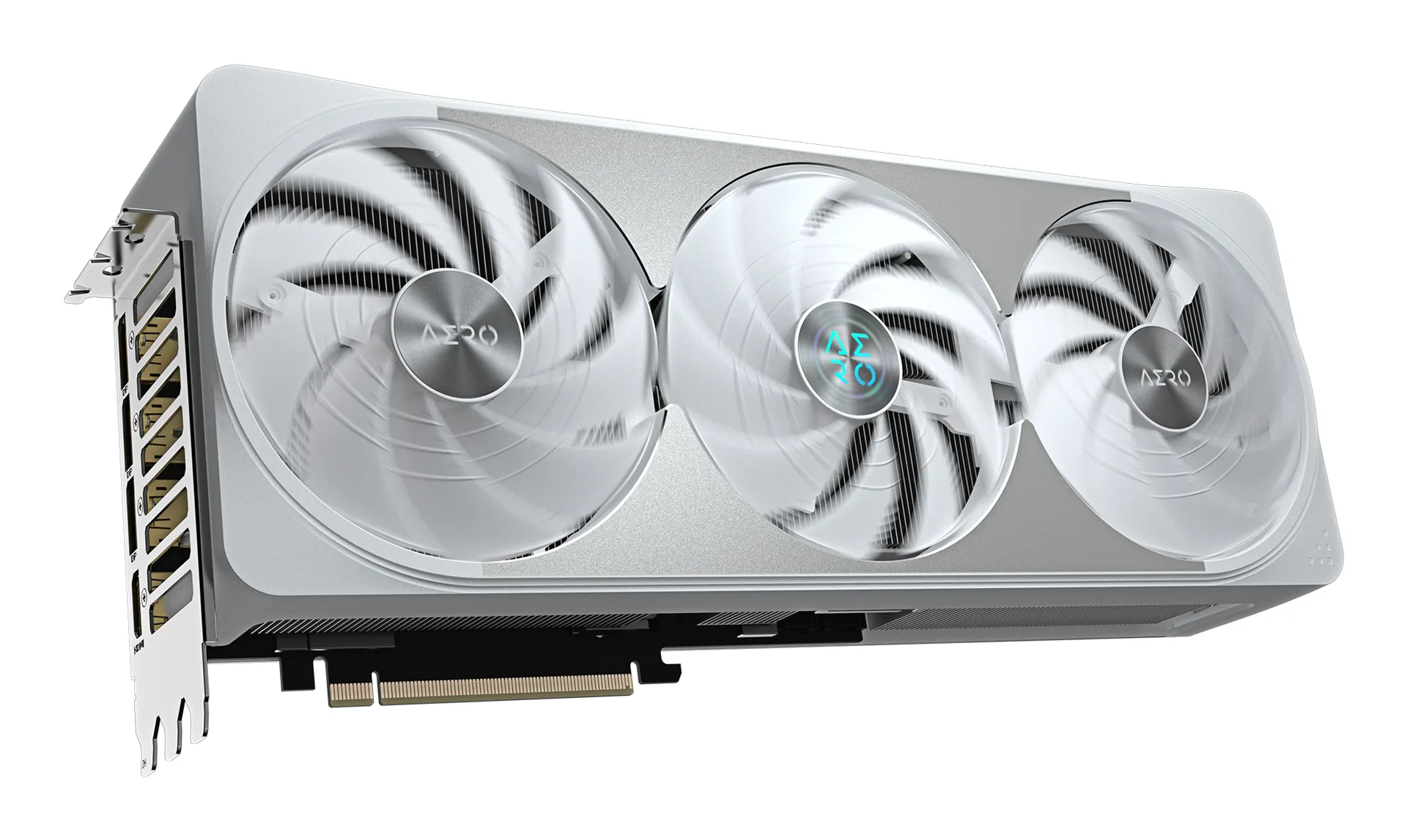 GIGABYTE GeForce RTX 5070 Ti AERO OC 16G Grafikkarte - 16GB GDDR7, 256 Bit, PCI-E 5.0, 2588 MHz Core Clock, 3 x DP 2.1a, 1 x HDMI 2.1b, NVIDIA DLSS 4, GV-N507TAERO OC-16GD – Bild 3
