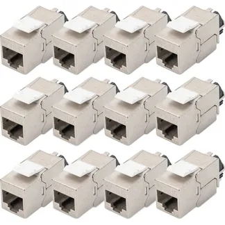 Cat.6a Keystone-Modul, geschirmt Cat.6a Keystone-Modul, geschirmt