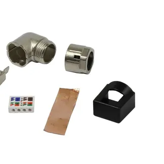 TP-Stecker TP, Feldkonfektionierbar, CAT6A, RJ45, Werkzeuglo TP-Stecker TP, Feldkonfektionierbar, CAT6A, RJ45, Werkzeuglo