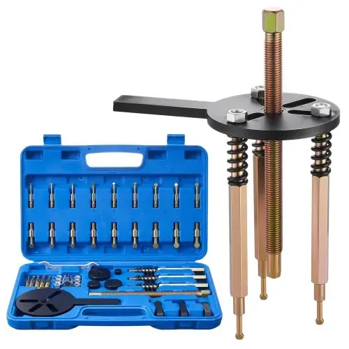 VEVOR Lagerabzieher Set 36-tlg. 3-Backen-Hakenabzieher für interne und externe Lager & Lager ohne Innenwelle, multifunktionales Lagerentfernungswerkzeug mit robustem, tragbarem Aufbewahrungskoffer VEVOR Lagerabzieher Set 36-tlg. 3-Backen-Hakenabzieher für interne und externe Lager & Lager ohne Innenwelle, multifunktionales Lagerentfernungswerkzeug mit robustem, tragbarem Aufbewahrungskoffer