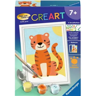 CreArt – Kleiner Tiger, Malen CreArt – Kleiner Tiger, Malen