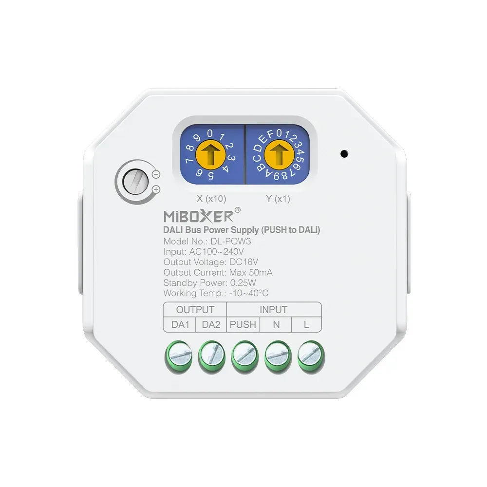 Synergy 21 LED DALI Bus-Stromversorgung (PUSH auf DALI) passend für Hutschiene *Milight/Miboxer* Synergy 21 LED DALI Bus-Stromversorgung (PUSH auf DALI) passend für Hutschiene *Milight/Miboxer*